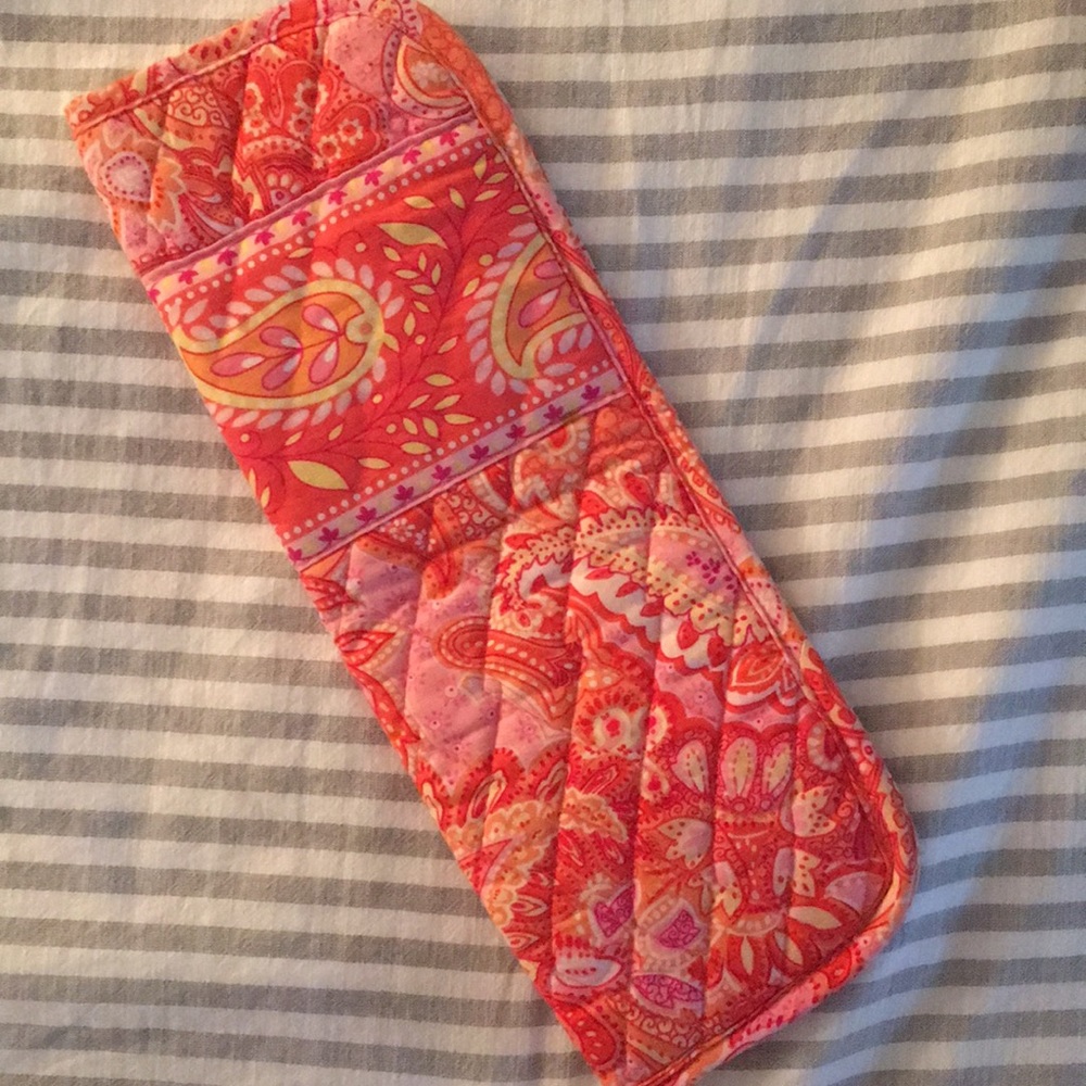 Vera Bradley curling iron cover